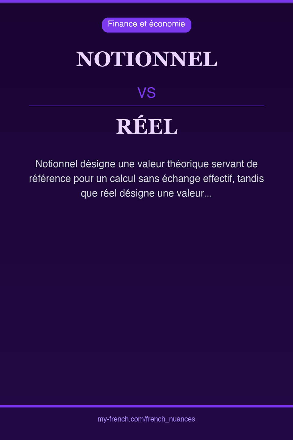 notionnel vs réel : quelle nuance ?