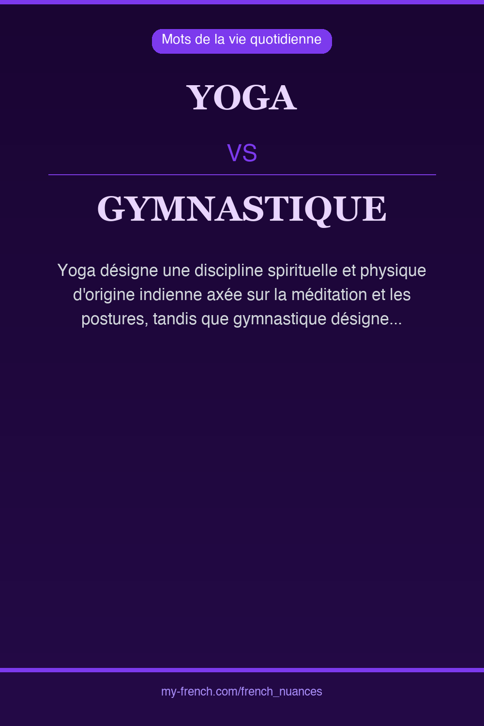yoga vs gymnastique : quelle nuance ?