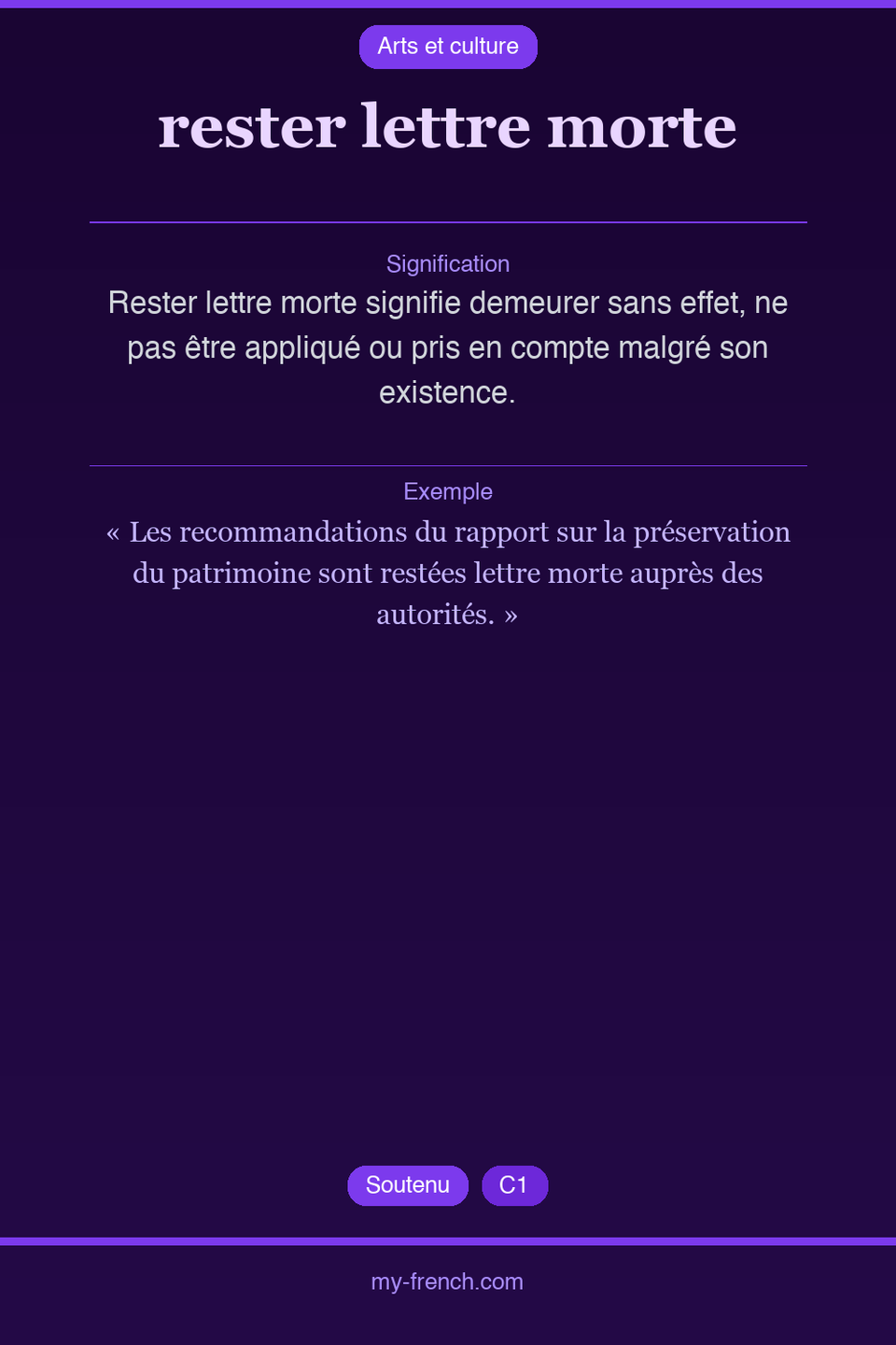 rester lettre morte : que veut dire cette expression ?