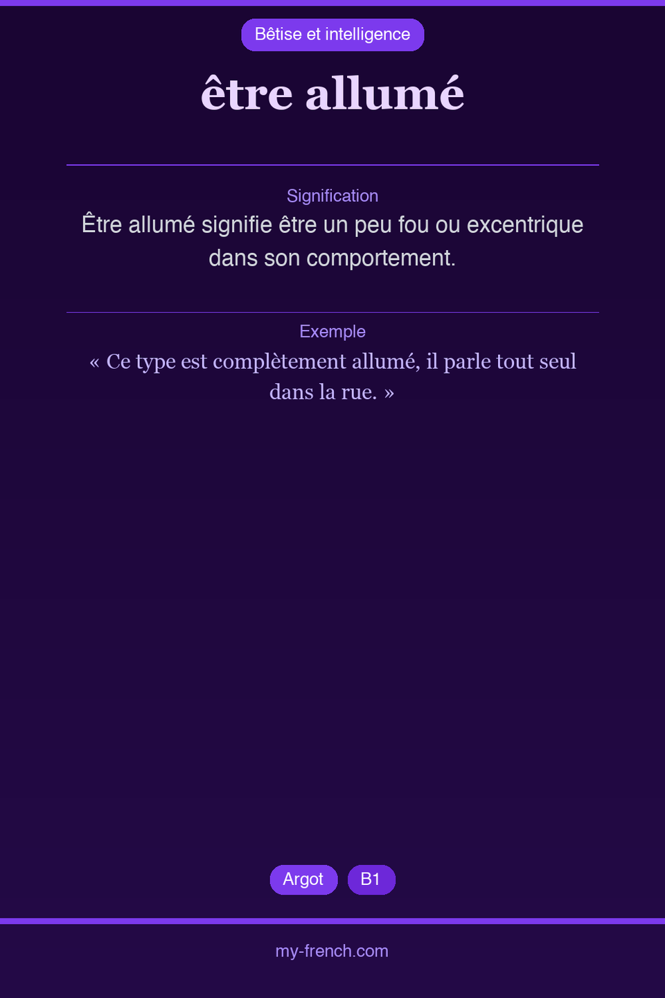être allumé : que veut dire cette expression ?
