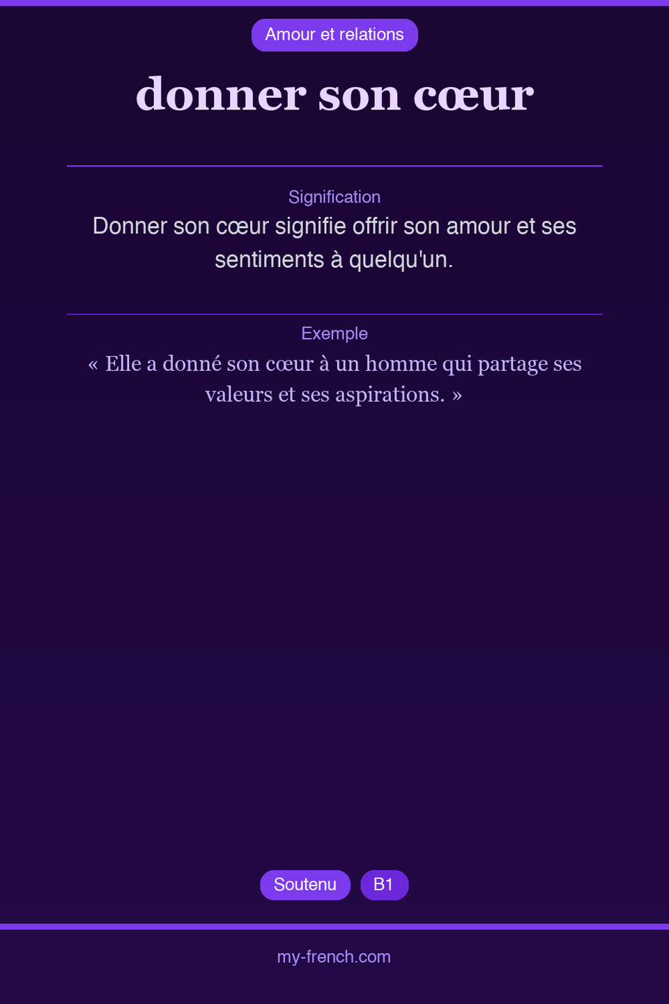 donner son cœur : que veut dire cette expression ?