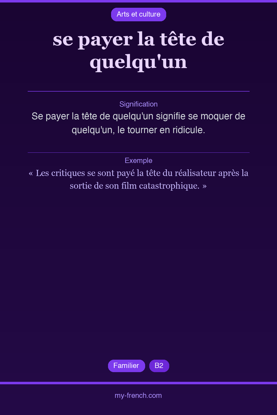 se payer la tête de quelqu'un : que veut dire cette expression ?