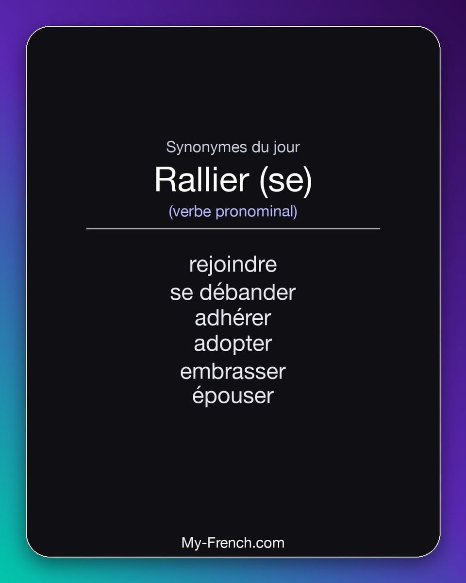 Synonymes de « rallier (se) »