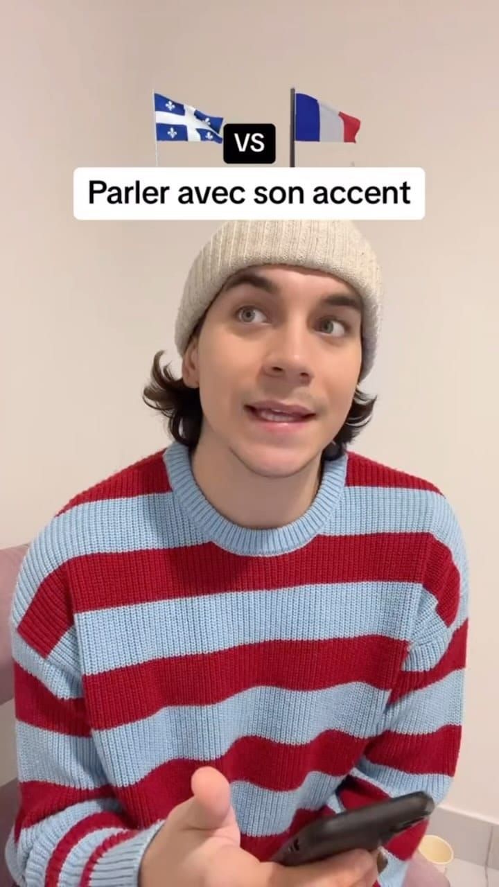 📸 @David  |  My French 🇺🇸🇫🇷 : « Accent québécois 🇫🇷🇨🇦 😂 »