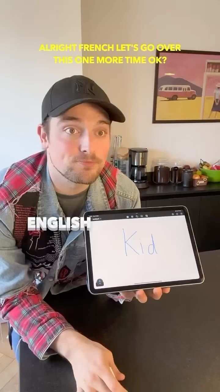 📸 @David  |  My French 🇺🇸🇫🇷 : « we have the hit of the week 🇫🇷😂 »