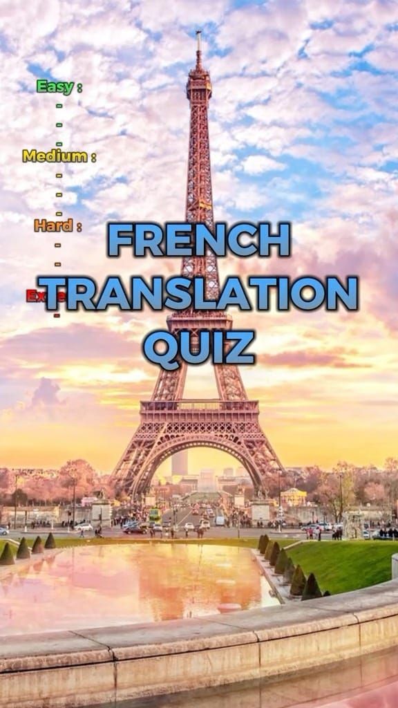 📸 @David  |  My French 🇺🇸🇫🇷 : « Do you know some French ? Let’s see with this quiz! 🇫🇷 »