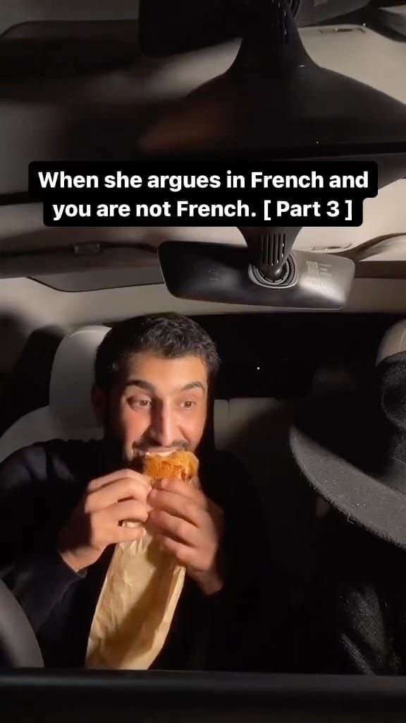 📸 @David  |  My French 🇺🇸🇫🇷 : « Croissant 🥐 😆 »