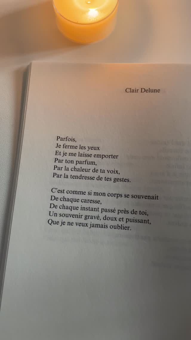 📸 @clairdelunepoesie : « Extrait de mon livre de poésie « Et si c’était nous ? » 🤍 »