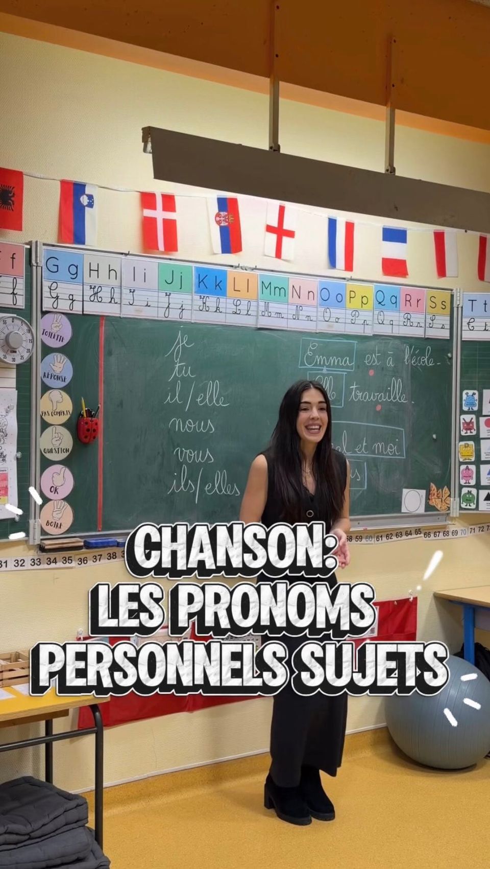 📸 @le_coeur_en_classe : « *Chanson inventée* 👩🏻‍🏫Quoi ? La reprise pour la zone C, c’est déjà lundi 🫣 ?Avec tout ça (pour ceux qui me suivent en story) j’avais complètement oublié de vous partager la dernière leçon en chanson… »