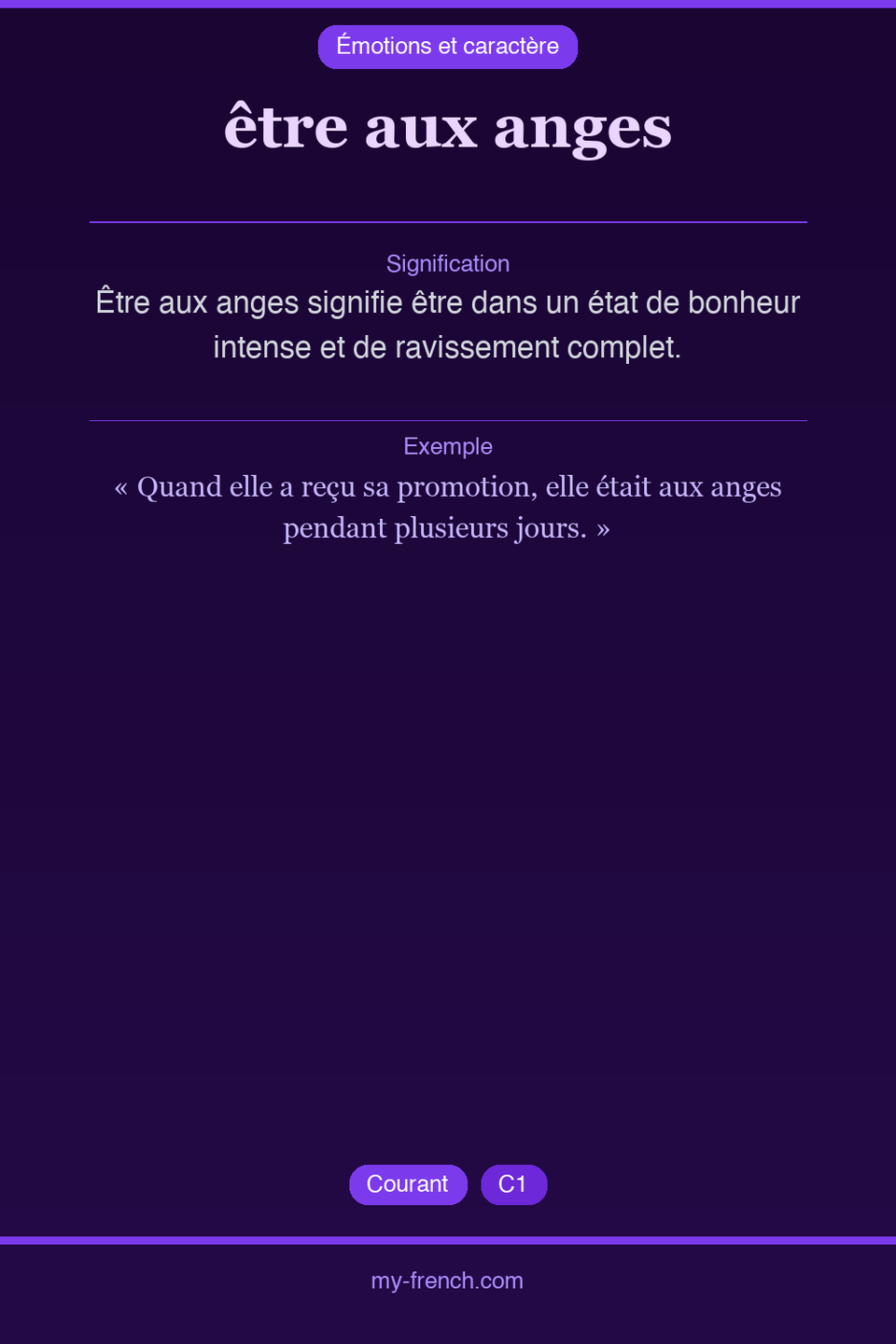 être aux anges : que veut dire cette expression ?
