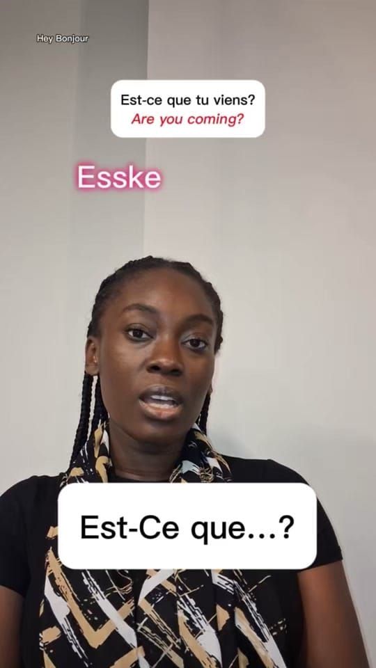 🎬 @learnatheybonjour — Pronunciation : « « est-ce que …?» is not always pronounced the way you think How French really sounds (part 9) »