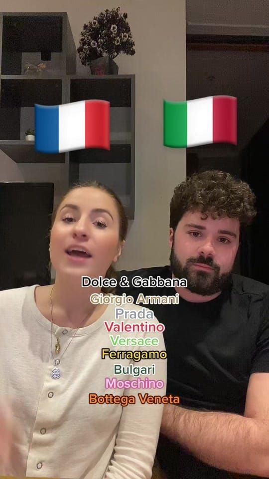 🎬 @florianneimbert — Pronunciation : « 🇫🇷 VS 🇮🇹 Ig: florianne_imbert ############### »