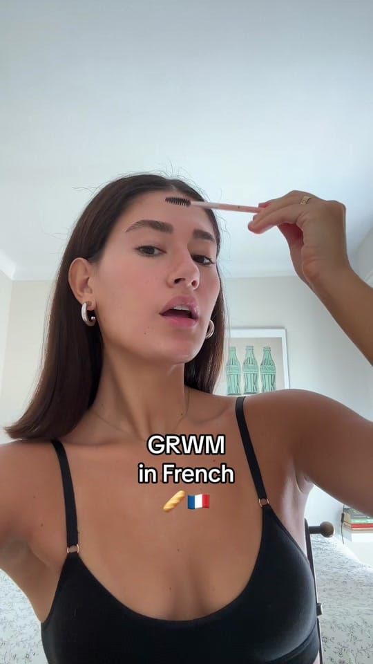 🎬 @mariebouazizzz — Speak : « GRWM IN FRENCH »