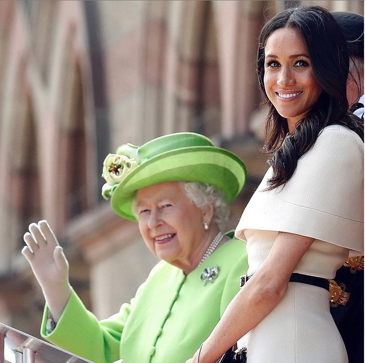 La reacción de la reina Isabel al  embarazo de Meghan Markle