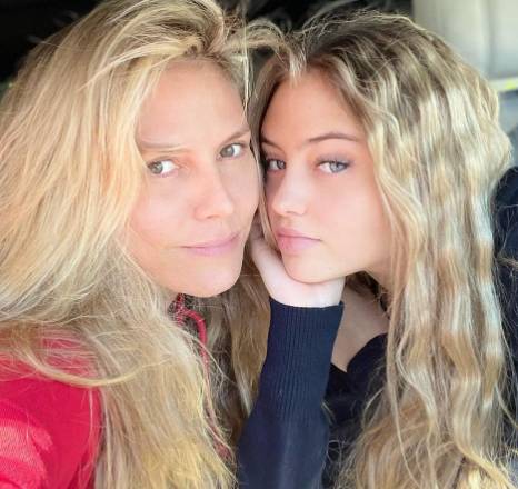 Leni, la hija de Heidi Klum, en la portada de Glamour Alemania