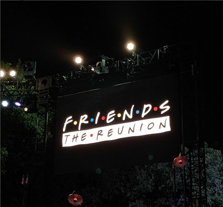 Ya se terminó de grabar el especial de 'Friends'