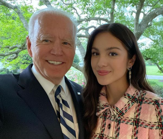 Olivia Rodrigo visitó la Casa Blanca para animar a los jóvenes estadounidenses a vacunarse contra el COVID-19