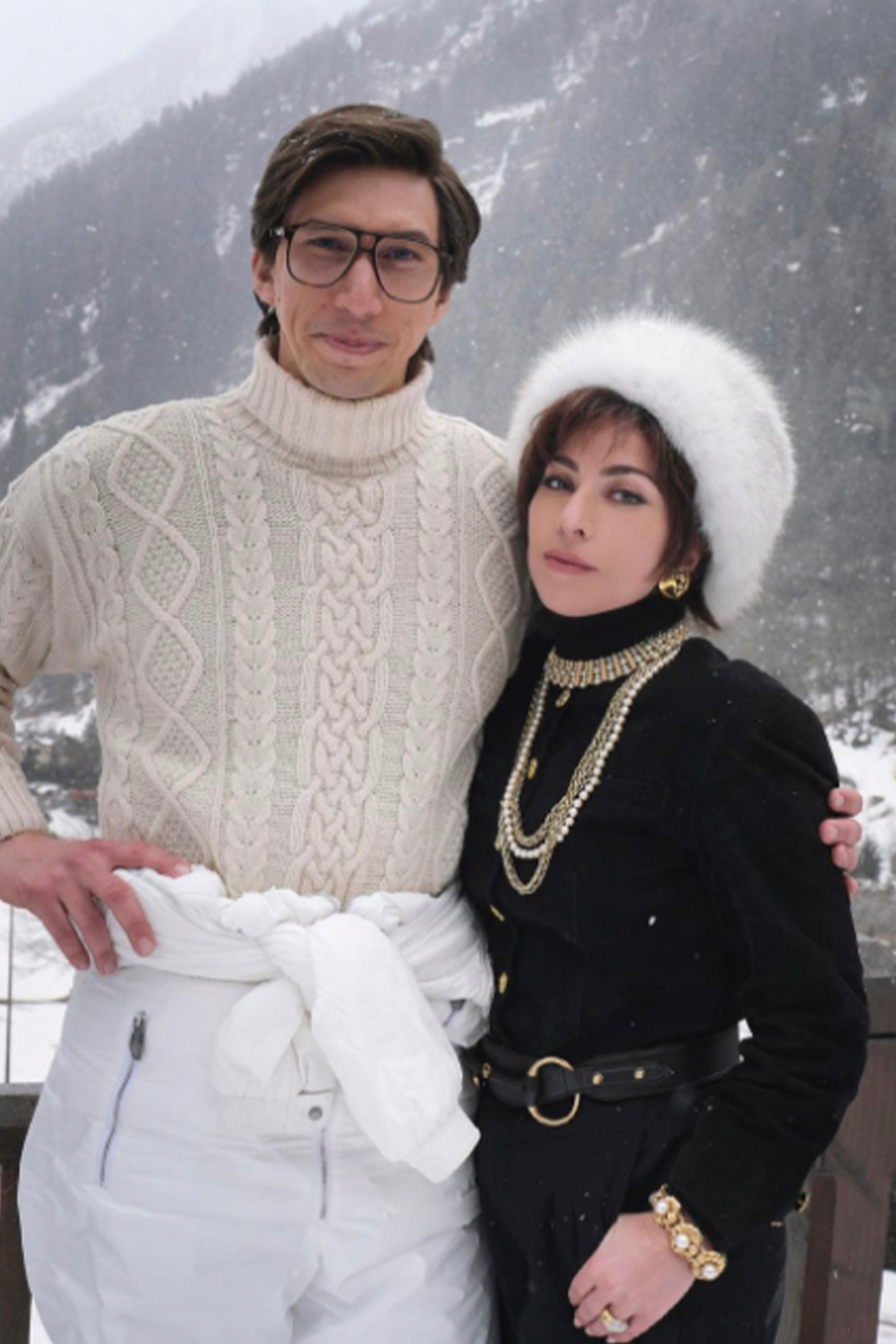 El primer vistazo de Lady Gaga, Adam Driver, Jared Leto y Al Pacino en House of Gucci.