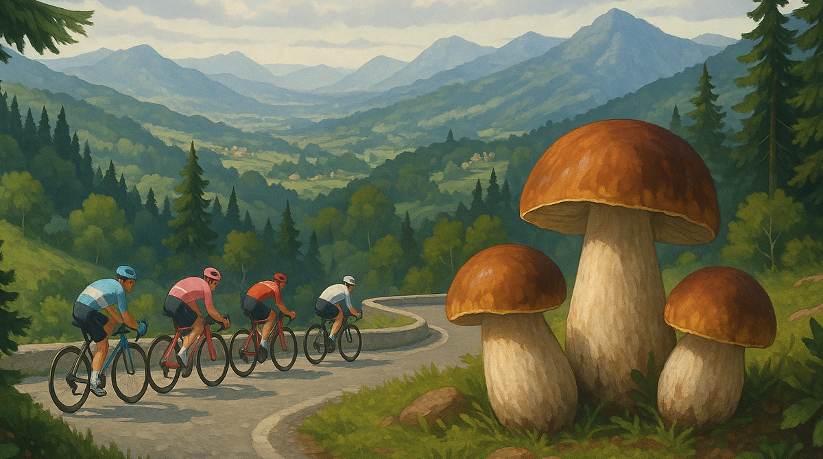 I Funghi e il Giro d'Italia