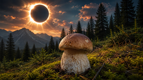 Quando la Luna si mangia il Sole: dopo l'eclissi nascono più funghi?