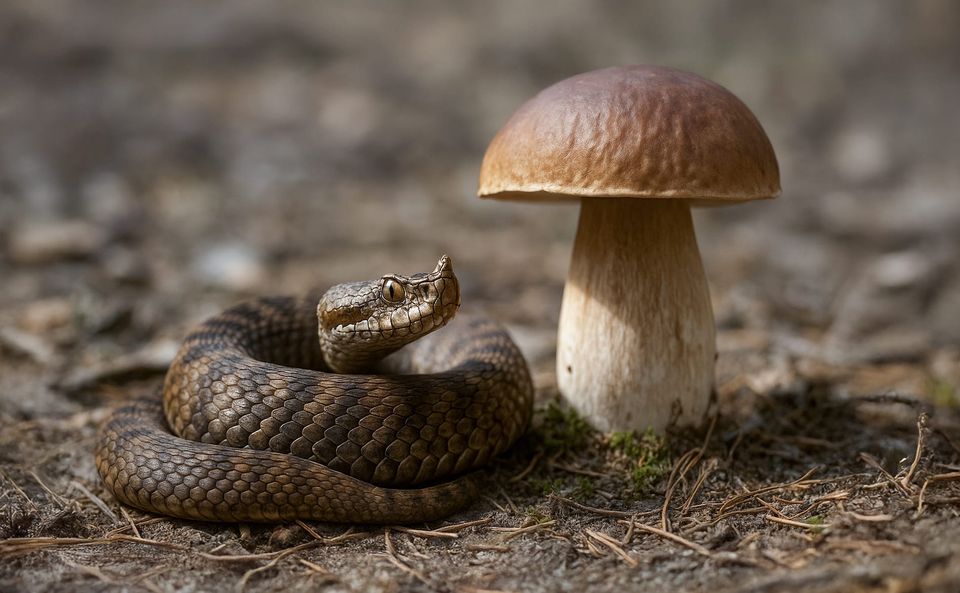 Funghi e vipere: ciò che il bosco non mostra a tutti