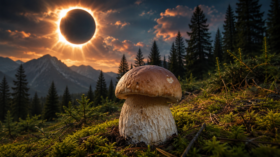 Quando la Luna si mangia il Sole: dopo l'eclissi nascono più funghi?