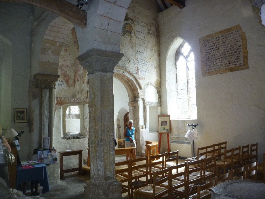 An old Saxon church