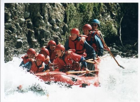White water rafting in NZ!
