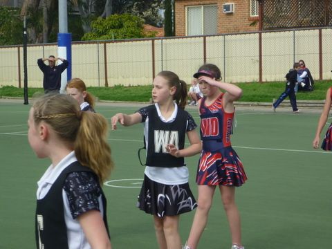 Jessica's grand final netball team win!