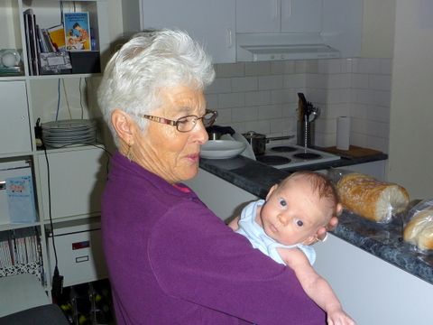 Leichhardt and Anna and Adam's baby James