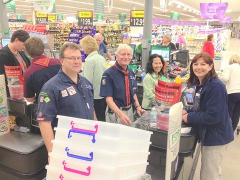 Fund raising for the Scout Group