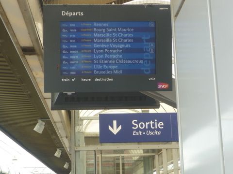Leaving Lyon and arriving Bretagne--Arzon