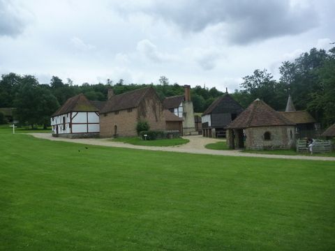 Daylight, pigeons, real medieval buildings and Godaughters