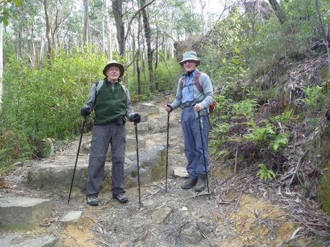 Evans Lookout  to Govetts Leap bushwalk