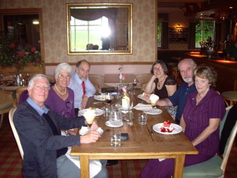 Meeting friends from Nottingham days and future plans