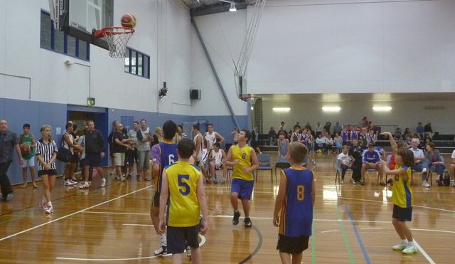 Basketball final--Toby's goal!