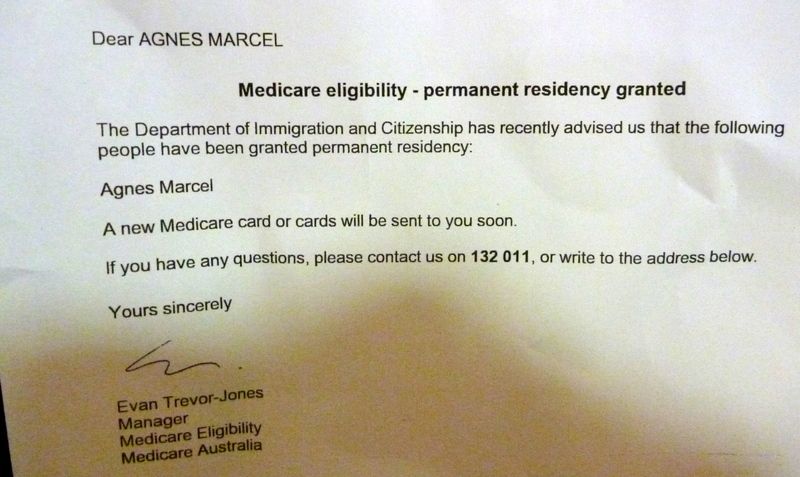 Marcel's Permanent Residency!