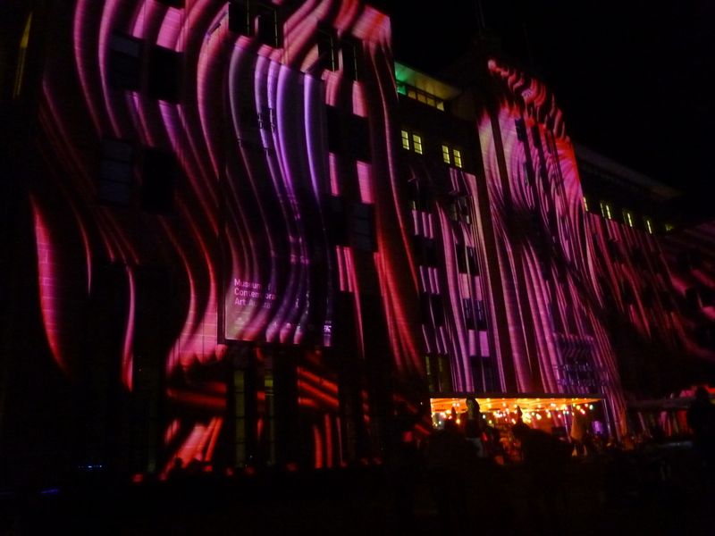 VIVID light display in Sydney