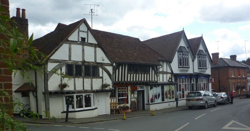 The North Downs way--Shere