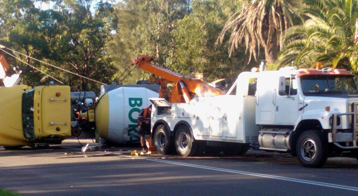 Boral cement truck