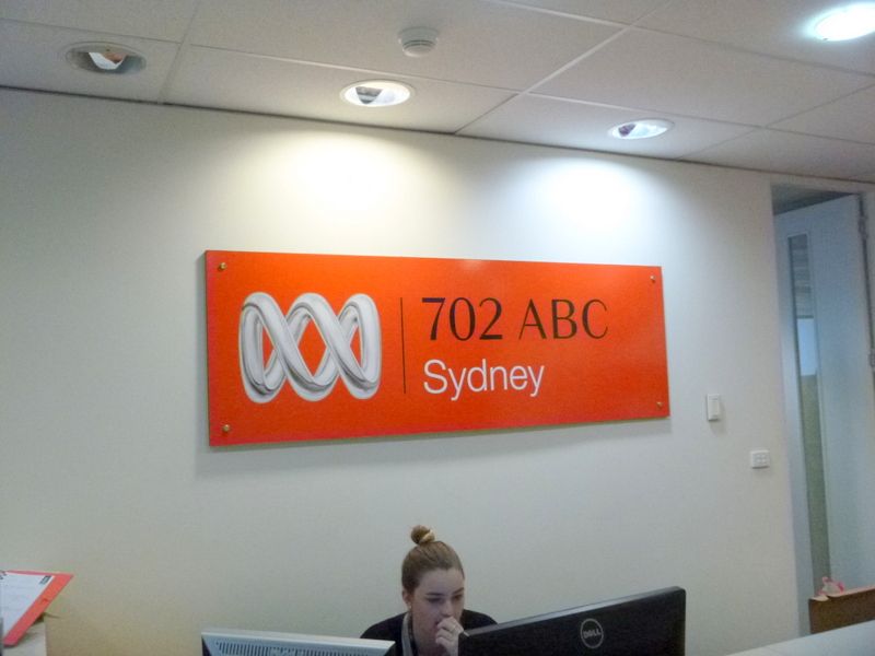 Visit to the ABC studios-Ultimo