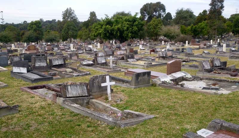 Sculptures at Rookwood Cemetery