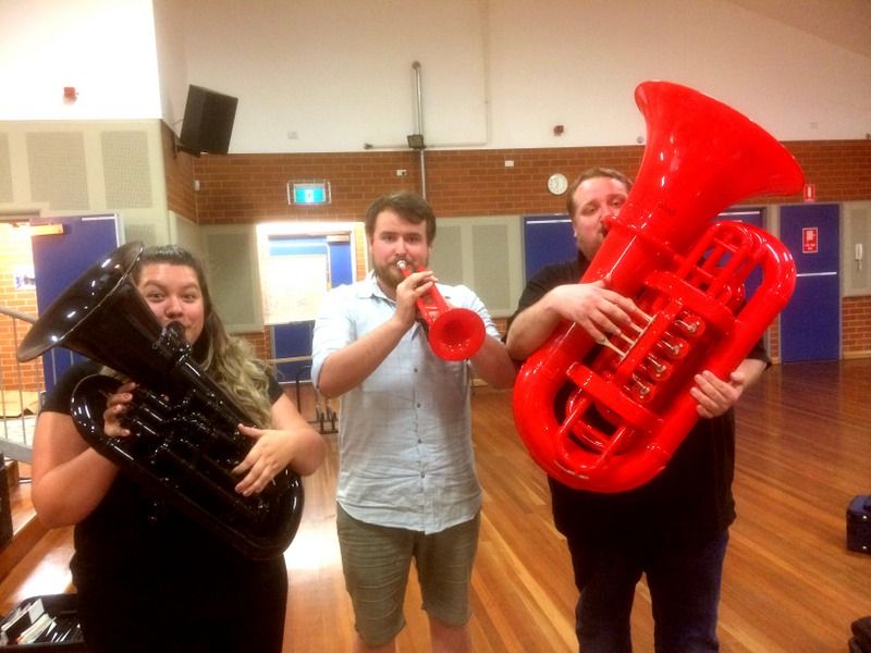 Coloured instruments!