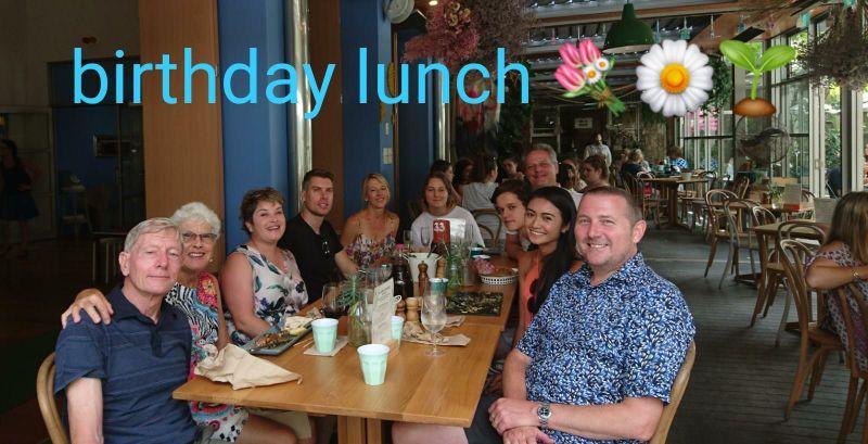 Caryl's birthday lunch