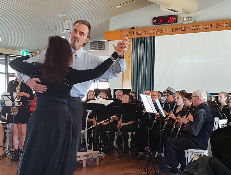 Band performance at Kirrawee Club