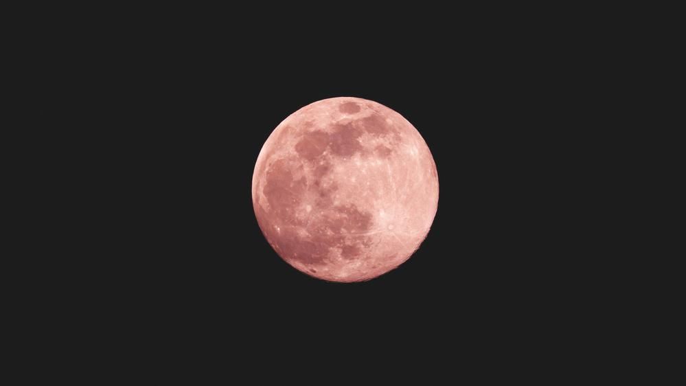 The moon and French Market