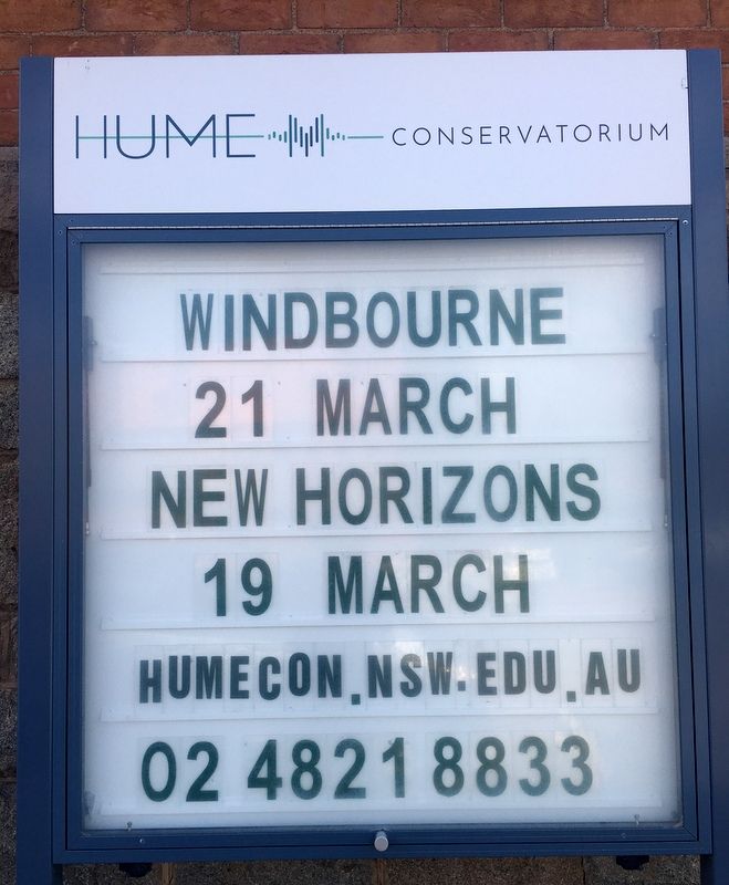 Our band tour in Goulburn