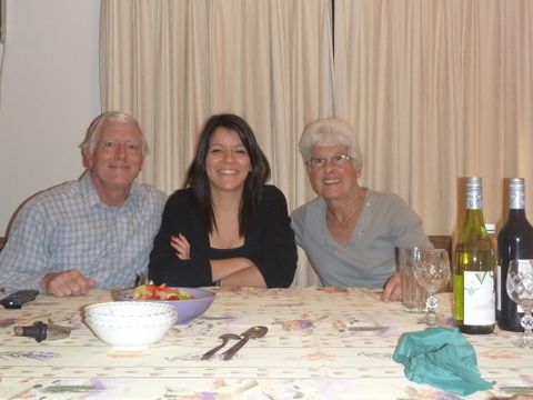 Visit by our friend capucine today!
