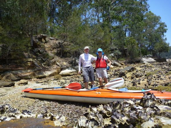 Short kayak trip
