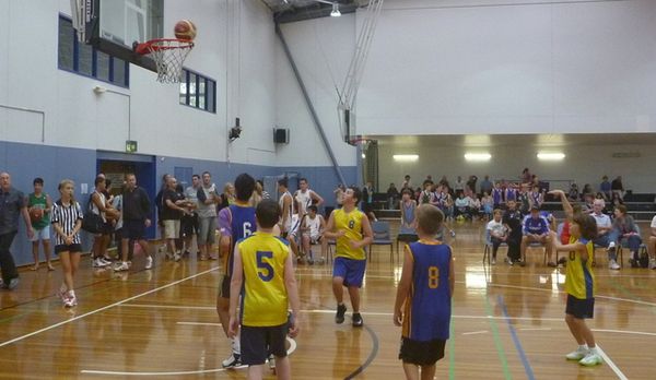 Basketball final--Toby's goal!